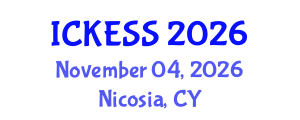 International Conference on Kinesiology, Exercise and Sport Sciences (ICKESS) November 04, 2026 - Nicosia, Cyprus International Conference on Kinesiology, Exercise and Sport Sciences (ICKESS) November 04, 2026 - Nicosia, Cyprus