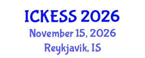 International Conference on Kinesiology, Exercise and Sport Sciences (ICKESS) November 15, 2026 - Reykjavik, Iceland