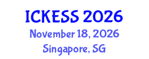International Conference on Kinesiology, Exercise and Sport Sciences (ICKESS) November 18, 2026 - Singapore, Singapore International Conference on Kinesiology, Exercise and Sport Sciences (ICKESS) November 18, 2026 - Singapore, Singapore