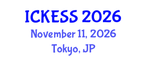 International Conference on Kinesiology, Exercise and Sport Sciences (ICKESS) November 11, 2026 - Tokyo, Japan