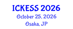 International Conference on Kinesiology, Exercise and Sport Sciences (ICKESS) October 25, 2026 - Osaka, Japan