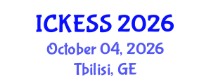 International Conference on Kinesiology, Exercise and Sport Sciences (ICKESS) October 04, 2026 - Tbilisi, Georgia International Conference on Kinesiology, Exercise and Sport Sciences (ICKESS) October 04, 2026 - Tbilisi, Georgia