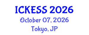 International Conference on Kinesiology, Exercise and Sport Sciences (ICKESS) October 07, 2026 - Tokyo, Japan