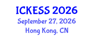 International Conference on Kinesiology, Exercise and Sport Sciences (ICKESS) September 27, 2026 - Hong Kong, China
