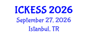 International Conference on Kinesiology, Exercise and Sport Sciences (ICKESS) September 27, 2026 - Istanbul, Turkey International Conference on Kinesiology, Exercise and Sport Sciences (ICKESS) September 27, 2026 - Istanbul, Turkey