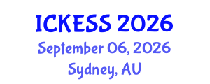 International Conference on Kinesiology, Exercise and Sport Sciences (ICKESS) September 06, 2026 - Sydney, Australia International Conference on Kinesiology, Exercise and Sport Sciences (ICKESS) September 06, 2026 - Sydney, Australia
