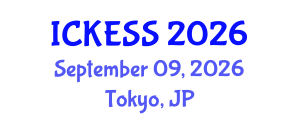 International Conference on Kinesiology, Exercise and Sport Sciences (ICKESS) September 09, 2026 - Tokyo, Japan International Conference on Kinesiology, Exercise and Sport Sciences (ICKESS) September 09, 2026 - Tokyo, Japan