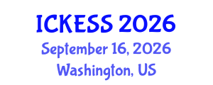 International Conference on Kinesiology, Exercise and Sport Sciences (ICKESS) September 16, 2026 - Washington, United States International Conference on Kinesiology, Exercise and Sport Sciences (ICKESS) September 16, 2026 - Washington, United States