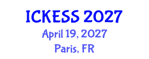 International Conference on Kinesiology, Exercise and Sport Sciences (ICKESS) April 19, 2027 - Paris, France International Conference on Kinesiology, Exercise and Sport Sciences (ICKESS) April 19, 2027 - Paris, France