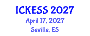 International Conference on Kinesiology, Exercise and Sport Sciences (ICKESS) April 17, 2027 - Seville, Spain International Conference on Kinesiology, Exercise and Sport Sciences (ICKESS) April 17, 2027 - Seville, Spain