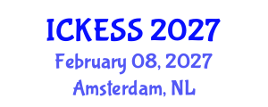 International Conference on Kinesiology, Exercise and Sport Sciences (ICKESS) February 08, 2027 - Amsterdam, Netherlands