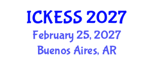 International Conference on Kinesiology, Exercise and Sport Sciences (ICKESS) February 25, 2027 - Buenos Aires, Argentina