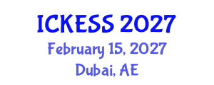 International Conference on Kinesiology, Exercise and Sport Sciences (ICKESS) February 15, 2027 - Dubai, United Arab Emirates
