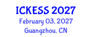 International Conference on Kinesiology, Exercise and Sport Sciences (ICKESS) February 03, 2027 - Guangzhou, China International Conference on Kinesiology, Exercise and Sport Sciences (ICKESS) February 03, 2027 - Guangzhou, China