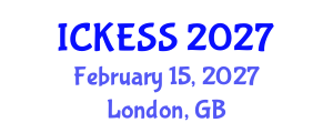 International Conference on Kinesiology, Exercise and Sport Sciences (ICKESS) February 15, 2027 - London, United Kingdom International Conference on Kinesiology, Exercise and Sport Sciences (ICKESS) February 15, 2027 - London, United Kingdom