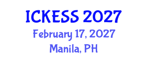 International Conference on Kinesiology, Exercise and Sport Sciences (ICKESS) February 17, 2027 - Manila, Philippines International Conference on Kinesiology, Exercise and Sport Sciences (ICKESS) February 17, 2027 - Manila, Philippines