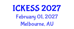 International Conference on Kinesiology, Exercise and Sport Sciences (ICKESS) February 01, 2027 - Melbourne, Australia