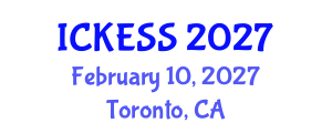 International Conference on Kinesiology, Exercise and Sport Sciences (ICKESS) February 10, 2027 - Toronto, Canada