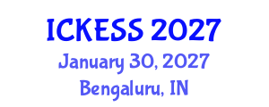 International Conference on Kinesiology, Exercise and Sport Sciences (ICKESS) January 30, 2027 - Bengaluru, India International Conference on Kinesiology, Exercise and Sport Sciences (ICKESS) January 30, 2027 - Bengaluru, India