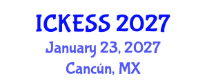 International Conference on Kinesiology, Exercise and Sport Sciences (ICKESS) January 23, 2027 - Cancún, Mexico