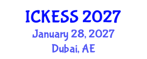 International Conference on Kinesiology, Exercise and Sport Sciences (ICKESS) January 28, 2027 - Dubai, United Arab Emirates
