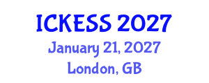International Conference on Kinesiology, Exercise and Sport Sciences (ICKESS) January 21, 2027 - London, United Kingdom International Conference on Kinesiology, Exercise and Sport Sciences (ICKESS) January 21, 2027 - London, United Kingdom