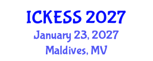 International Conference on Kinesiology, Exercise and Sport Sciences (ICKESS) January 23, 2027 - Maldives, Maldives