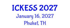 International Conference on Kinesiology, Exercise and Sport Sciences (ICKESS) January 16, 2027 - Phuket, Thailand International Conference on Kinesiology, Exercise and Sport Sciences (ICKESS) January 16, 2027 - Phuket, Thailand