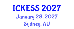 International Conference on Kinesiology, Exercise and Sport Sciences (ICKESS) January 28, 2027 - Sydney, Australia International Conference on Kinesiology, Exercise and Sport Sciences (ICKESS) January 28, 2027 - Sydney, Australia