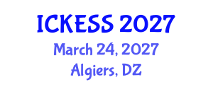 International Conference on Kinesiology, Exercise and Sport Sciences (ICKESS) March 24, 2027 - Algiers, Algeria