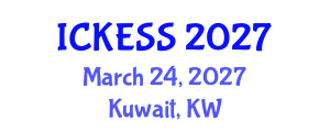 International Conference on Kinesiology, Exercise and Sport Sciences (ICKESS) March 24, 2027 - Kuwait, Kuwait