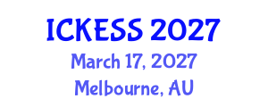 International Conference on Kinesiology, Exercise and Sport Sciences (ICKESS) March 17, 2027 - Melbourne, Australia International Conference on Kinesiology, Exercise and Sport Sciences (ICKESS) March 17, 2027 - Melbourne, Australia
