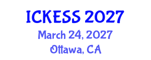 International Conference on Kinesiology, Exercise and Sport Sciences (ICKESS) March 24, 2027 - Ottawa, Canada International Conference on Kinesiology, Exercise and Sport Sciences (ICKESS) March 24, 2027 - Ottawa, Canada