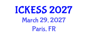 International Conference on Kinesiology, Exercise and Sport Sciences (ICKESS) March 29, 2027 - Paris, France International Conference on Kinesiology, Exercise and Sport Sciences (ICKESS) March 29, 2027 - Paris, France