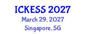 International Conference on Kinesiology, Exercise and Sport Sciences (ICKESS) March 29, 2027 - Singapore, Singapore International Conference on Kinesiology, Exercise and Sport Sciences (ICKESS) March 29, 2027 - Singapore, Singapore