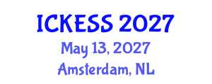 International Conference on Kinesiology, Exercise and Sport Sciences (ICKESS) May 13, 2027 - Amsterdam, Netherlands