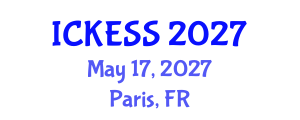 International Conference on Kinesiology, Exercise and Sport Sciences (ICKESS) May 17, 2027 - Paris, France