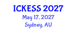 International Conference on Kinesiology, Exercise and Sport Sciences (ICKESS) May 17, 2027 - Sydney, Australia International Conference on Kinesiology, Exercise and Sport Sciences (ICKESS) May 17, 2027 - Sydney, Australia