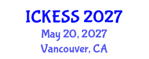 International Conference on Kinesiology, Exercise and Sport Sciences (ICKESS) May 20, 2027 - Vancouver, Canada