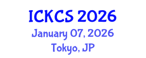 International Conference on Knowledge, Culture and Society (ICKCS) January 07, 2026 - Tokyo, Japan