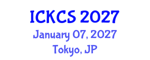 International Conference on Knowledge, Culture and Society (ICKCS) January 07, 2027 - Tokyo, Japan International Conference on Knowledge, Culture and Society (ICKCS) January 07, 2027 - Tokyo, Japan