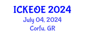 International Conference on Knowledge Engineering and Ontological Engineering (ICKEOE) July 04, 2024 - Corfu, Greece