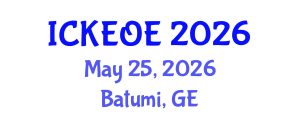 International Conference on Knowledge Engineering and Ontological Engineering (ICKEOE) May 25, 2026 - Batumi, Georgia