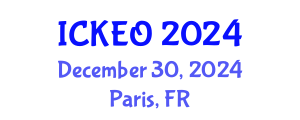 International Conference on Knowledge Engineering and Ontology (ICKEO) December 30, 2024 - Paris, France