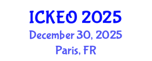 International Conference on Knowledge Engineering and Ontology (ICKEO) December 30, 2025 - Paris, France
