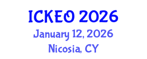 International Conference on Knowledge Engineering and Ontology (ICKEO) January 12, 2026 - Nicosia, Cyprus International Conference on Knowledge Engineering and Ontology (ICKEO) January 12, 2026 - Nicosia, Cyprus