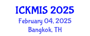 International Conference on Knowledge Management and Information Systems (ICKMIS) February 04, 2025 - Bangkok, Thailand