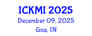 International Conference on Knowledge Management and Innovation (ICKMI) December 09, 2025 - Goa, India