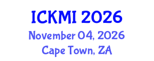 International Conference on Knowledge Management and Innovation (ICKMI) November 04, 2026 - Cape Town, South Africa