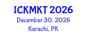 International Conference on Knowledge Management and Knowledge Technologies (ICKMKT) December 30, 2026 - Karachi, Pakistan International Conference on Knowledge Management and Knowledge Technologies (ICKMKT) December 30, 2026 - Karachi, Pakistan